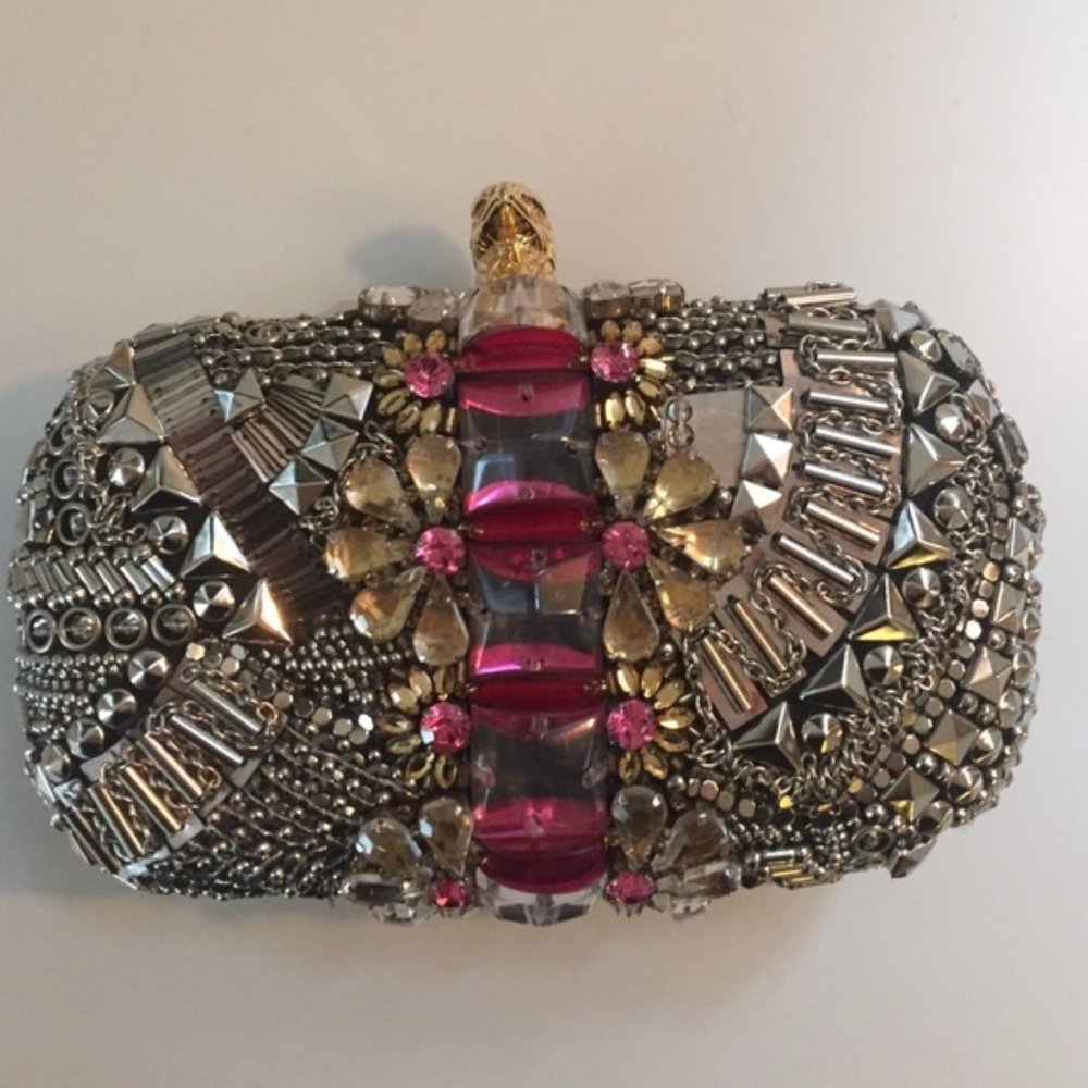 Emilio Pucci box clutch